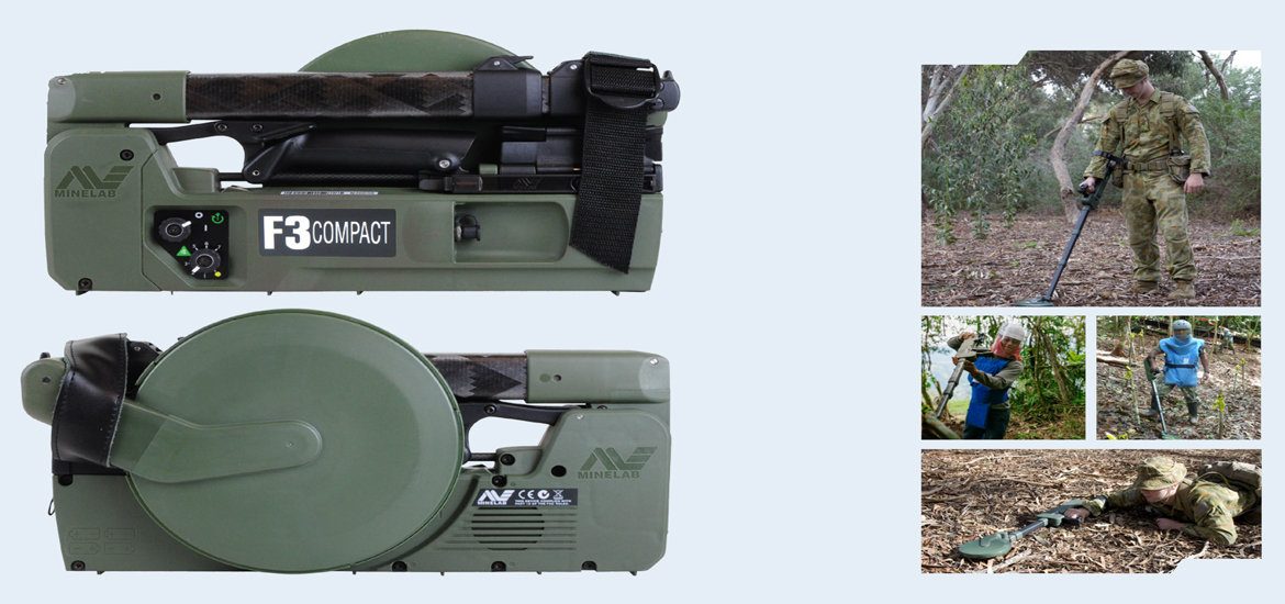 F3 COMPACT Détecteur de mines